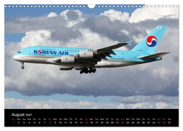 Produktbild: Big Jets (Wall Calendar 2027 DIN A3 landscape), CALVENDO 12 Month Wall Calendar