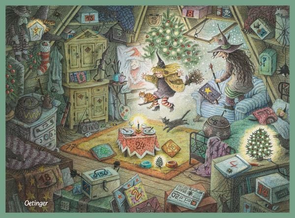 Produktbild: Die kleine Hexe. Adventskalender