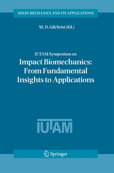 Produktbild: IUTAM Symposium on Impact Biomechanics: From Fundamental Insights to Applications