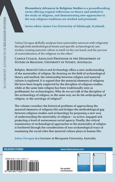 Produktbild: Religion, Material Culture and Archaeology