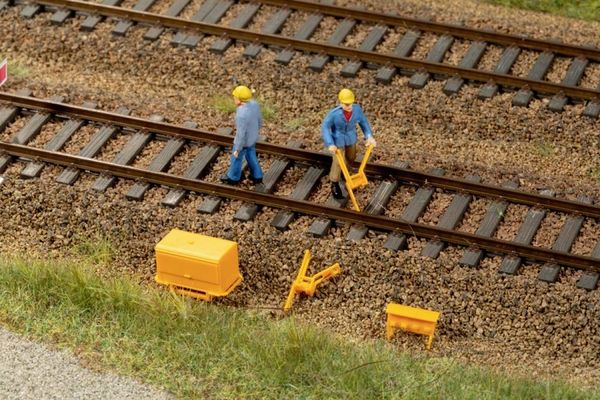 Produktbild: Auhagen 41670 H0 Gleisbau-Set Zubeh&ouml;r