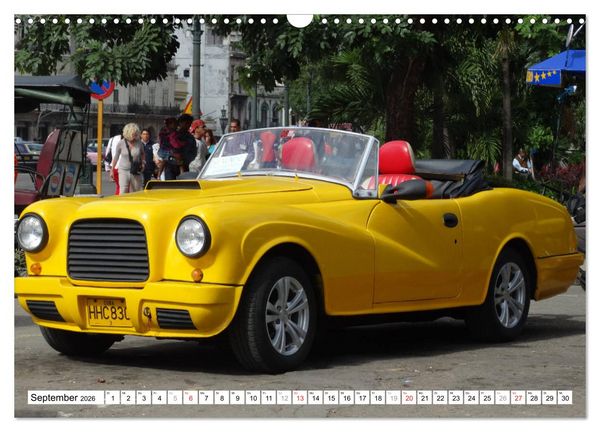 Produktbild: Englische Roadster - Oldtimer Schmuckst&uuml;cke der F&uuml;nfziger Jahre (Wandkalender 2026 DIN A3 quer), CALVENDO Monatskalender