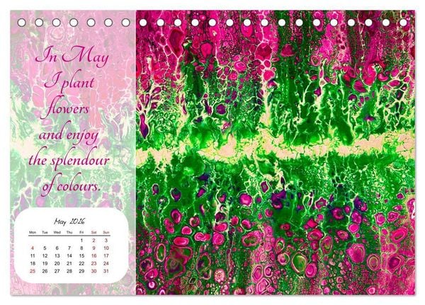 Produktbild: Your year filled with mindfulness (Desk Calendar 2026 DIN A5 landscape), CALVENDO 12 Month DeskCalendar