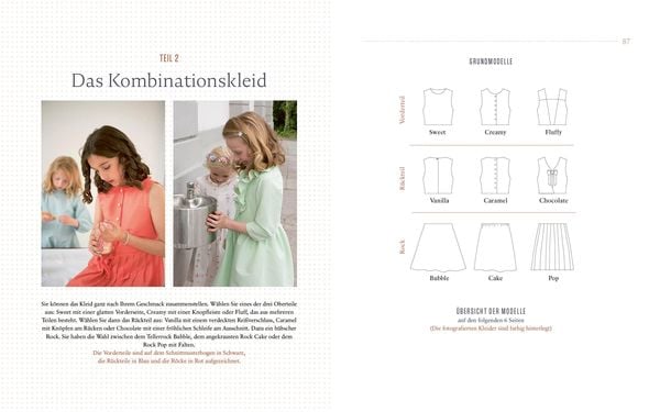 Produktbild: 100 Kleider n&auml;hen &ndash; M&auml;dchenmode