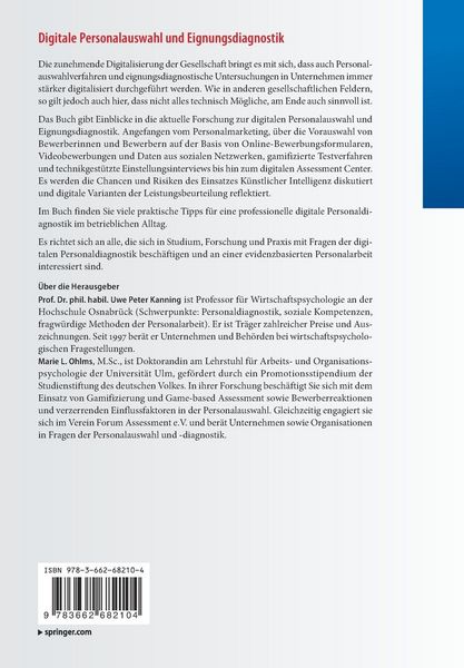 Produktbild: Digitale Personalauswahl und Eignungsdiagnostik