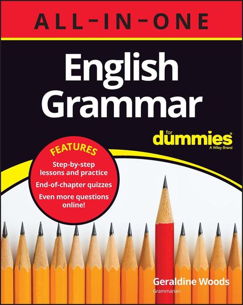 Produktbild: English Grammar All-in-One For Dummies (+ Chapter Quizzes Online)