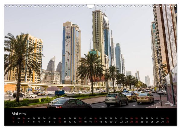 Produktbild: Faszination Dubai (Wandkalender 2026 DIN A3 quer), CALVENDO Monatskalender