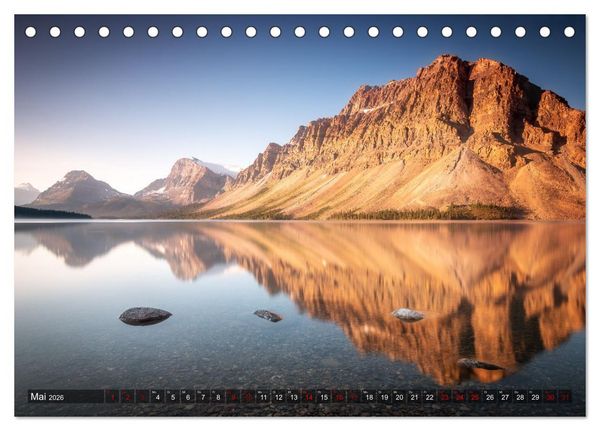 Produktbild: Zwischen Berg und Tal (Tischkalender 2026 DIN A5 quer), CALVENDO Monatskalender