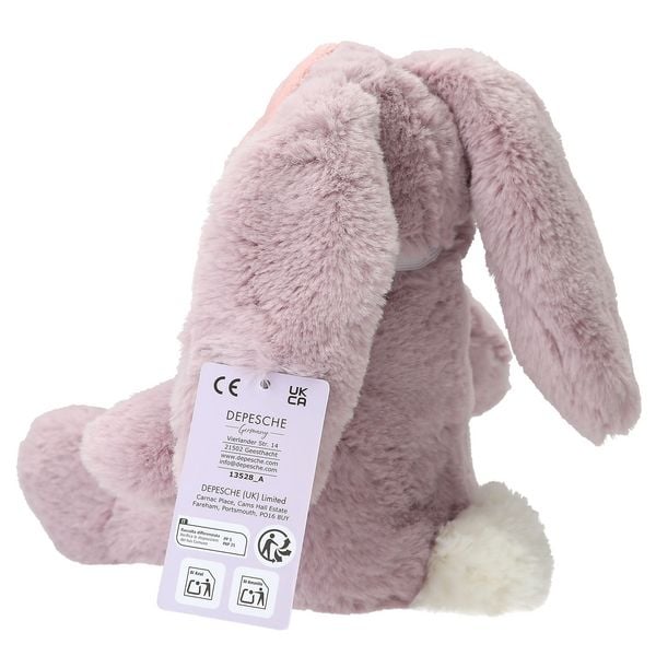 Produktbild: Princess Mimi Pl&uuml;sch Hase lila mit Schlafmaske