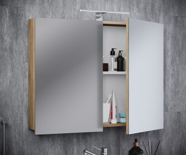 Produktbild: Spiegelschrank Spiegel Badezimmer Badinos 60x80 cm