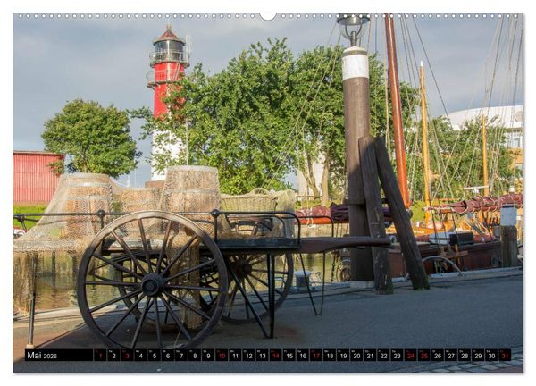 Produktbild: B&uuml;sumer Impressionen (Wandkalender 2026 DIN A2 quer), CALVENDO Monatskalender