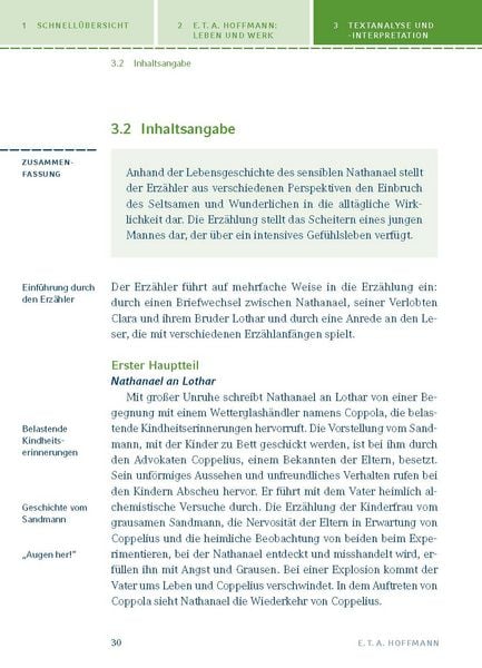 Produktbild: Der Sandmann von E.T.A. Hoffmann