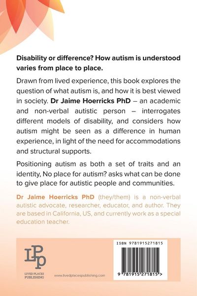 Produktbild: No Place for Autism?