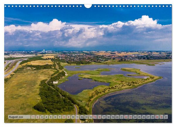 Produktbild: Malm&ouml; von oben (Wandkalender 2026 DIN A3 quer), CALVENDO Monatskalender