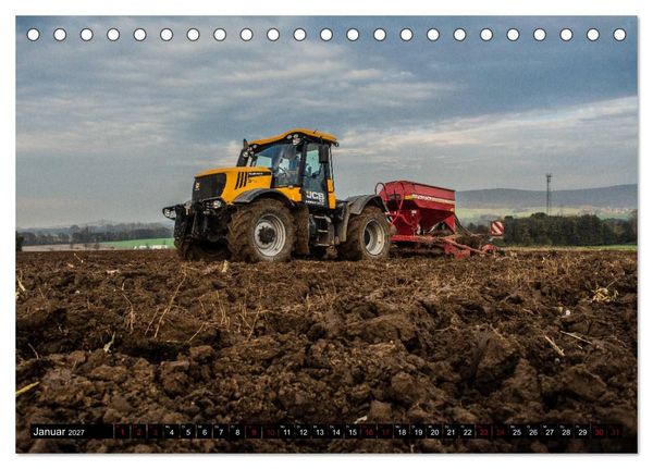 Produktbild: Landtechnik 2027 (Tischkalender 2027 DIN A5 quer), CALVENDO Monatskalender