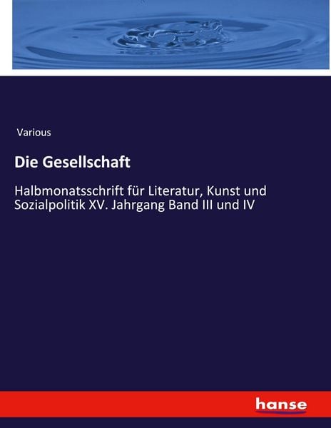 Produktbild: Die Gesellschaft