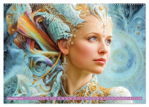 Produktbild: Fantasiereiche Kreationen - Sch&ouml;pferisch umgesetzt (Wandkalender 2026 DIN A2 quer), CALVENDO Monatskalender