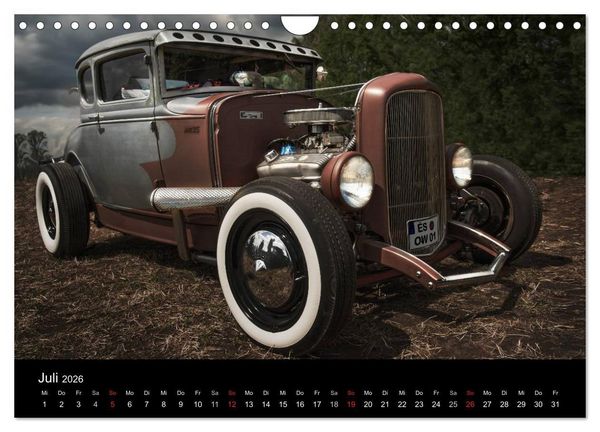 Produktbild: Custom Cars - Autos die begeistern (Wandkalender 2026 DIN A4 quer), CALVENDO Monatskalender