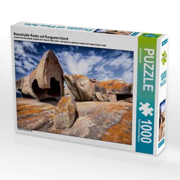 CALVENDO Puzzle Remarkable Rocks auf Kangaroo Island | 1000 Teile Lege-Größe 64x48cm Foto-Puzzle für glückliche Stunden