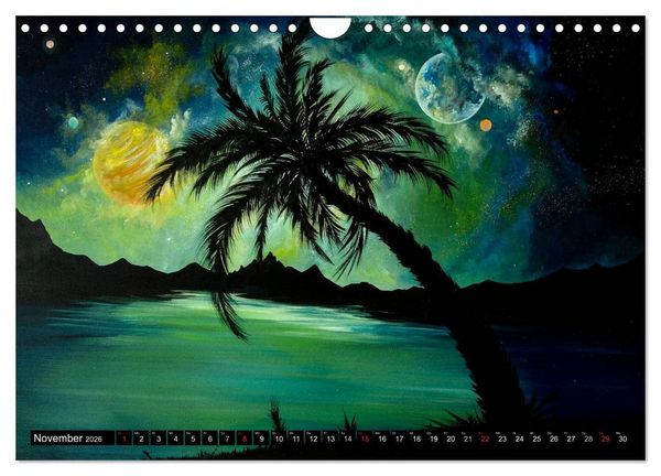 Produktbild: Traumbaumwelten - Gem&auml;lde von Conny Krakowski (Wandkalender 2026 DIN A4 quer), CALVENDO Monatskalender