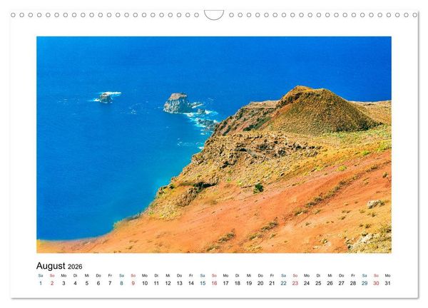 Produktbild: El Hierro - Insel mit allen Sinnen (Wandkalender 2026 DIN A3 quer), CALVENDO Monatskalender