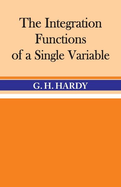 Produktbild: The Integration of Functions of a Single Variable