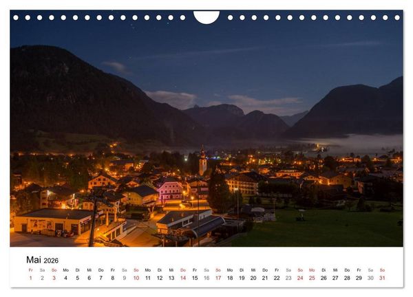 Produktbild: Salzburger Saalachtal - unterwegs im Pinzgau (Wandkalender 2026 DIN A4 quer), CALVENDO Monatskalender