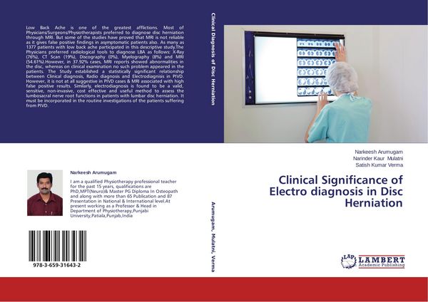 Produktbild: Clinical Significance of Electro diagnosis in Disc Herniation