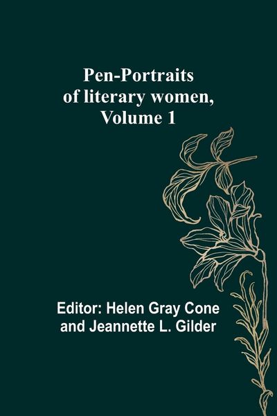 Produktbild: Pen-portraits of literary women, Volume 1