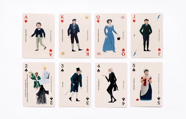 Produktbild: Charles Dickens Spielkarten