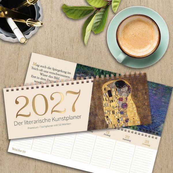 Produktbild: Der literarische Kunstplaner (TQ) 2027