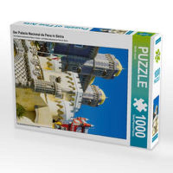 CALVENDO Puzzle Der Palácio Nacional da Pena in Sintra | 1000 Teile Lege-Größe 64x48cm Foto-Puzzle für glückliche Stunden