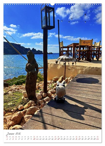 Produktbild: Schorschi auf Reisen ein kleiner Esel unterwegs auf der Insel Malta (Wandkalender 2026 DIN A2 hoch), CALVENDO Monatskalender