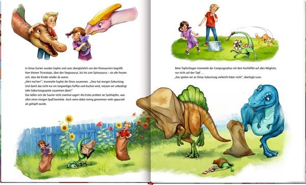 Produktbild: Dinosaurier auf Omas Geburtstag (Bd. 5)