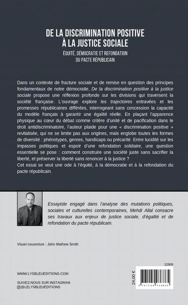 Produktbild: De la discrimination positive a