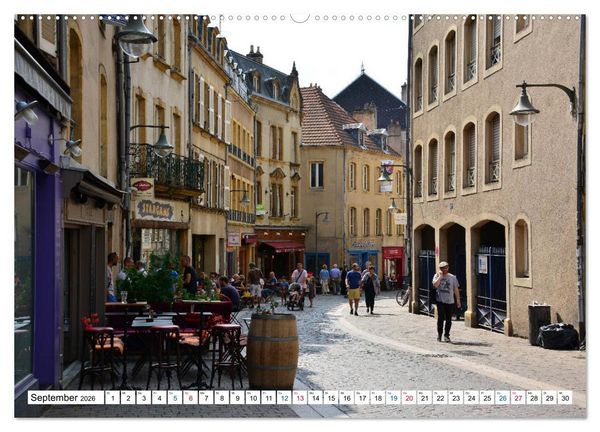 Produktbild: Metz - Ansichtssache (hochwertiger Premium Wandkalender 2026 DIN A2 quer), Kunstdruck in Hochglanz