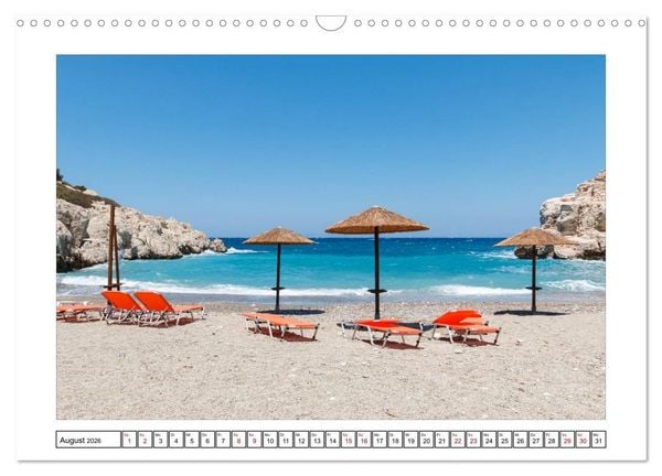 Produktbild: Rhodos, eine Sonneninsel (Wandkalender 2026 DIN A3 quer), CALVENDO Monatskalender