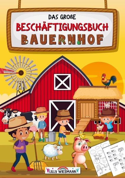 Produktbild: Das gro&szlig;e Besch&auml;ftigungsbuch Bauernhof