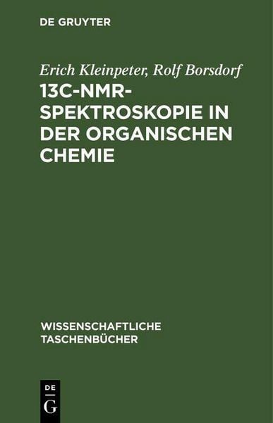 Produktbild: 13C-NMR-Spektroskopie in der organischen Chemie