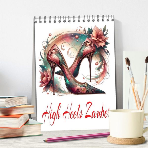 Produktbild: High Heels Zauber (Tischkalender 2026 DIN A5 hoch), CALVENDO Monatskalender