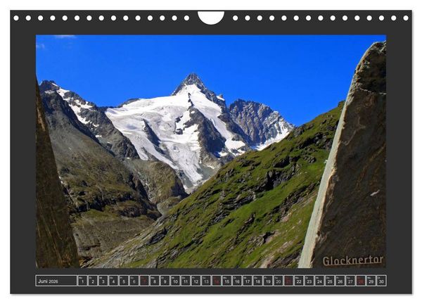 Produktbild: Der Gro&szlig;glockner 3798m (Wandkalender 2026 DIN A4 quer), CALVENDO Monatskalender