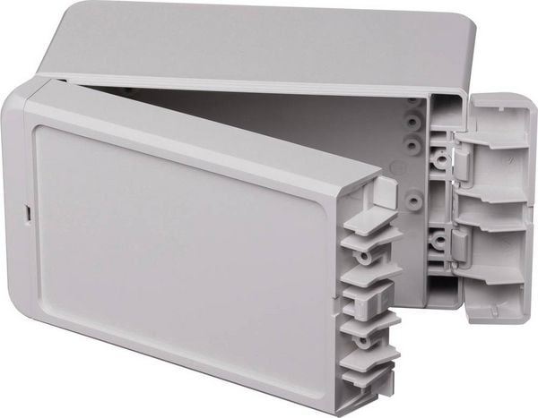 Produktbild: Bopla Bocube B 140809 ABS-7035 96033135 Industrie-Geh&auml;use 80 x 151 x 90 ABS Lichtgrau (RAL 7035) 1 St.