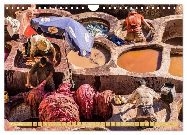 Produktbild: Die Farben Marokkos (Wandkalender 2026 DIN A4 quer), CALVENDO Monatskalender