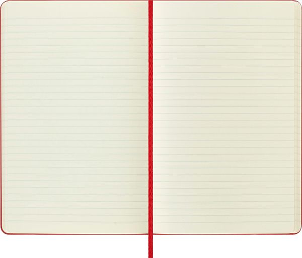 Produktbild: Moleskine Notizbuch, Large/A5, Liniert, Fester Einband, Rot