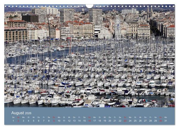 Produktbild: Frankreichs sch&ouml;nste K&uuml;sten (Wandkalender 2026 DIN A3 quer), CALVENDO Monatskalender