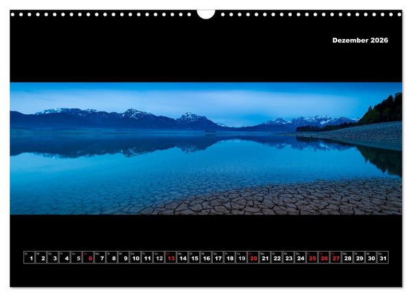 Produktbild: Weitblicke - Panoramen (Wandkalender 2026 DIN A3 quer), CALVENDO Monatskalender