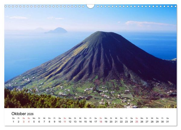 Produktbild: Die Liparischen Inseln (Wandkalender 2026 DIN A3 quer), CALVENDO Monatskalender