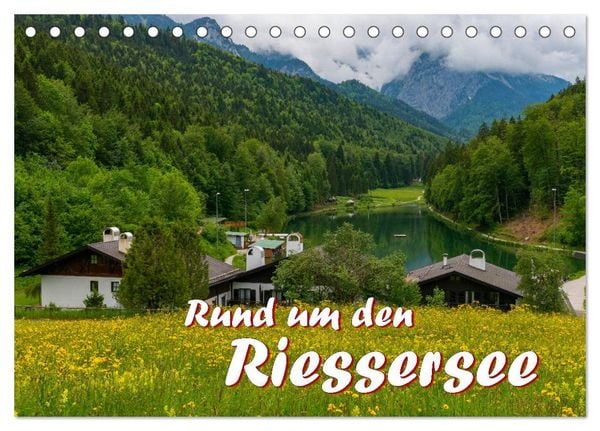 Produktbild: Rund um den Riessersee (Tischkalender 2026 DIN A5 quer), CALVENDO Monatskalender