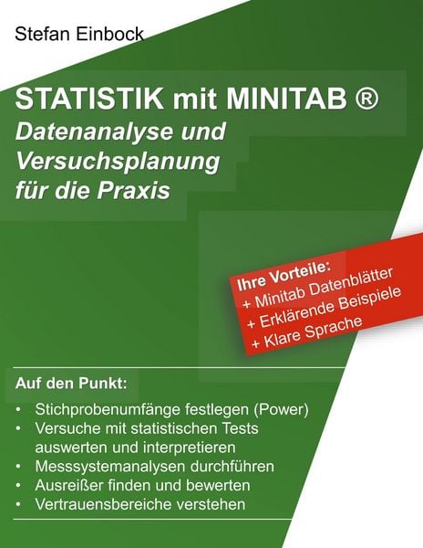 Produktbild: Statistik mit Minitab