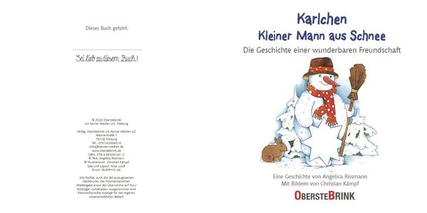 Produktbild: Karlchen. Kleiner Mann aus Schnee. Die Geschichte einer wunderbaren Freundschaft